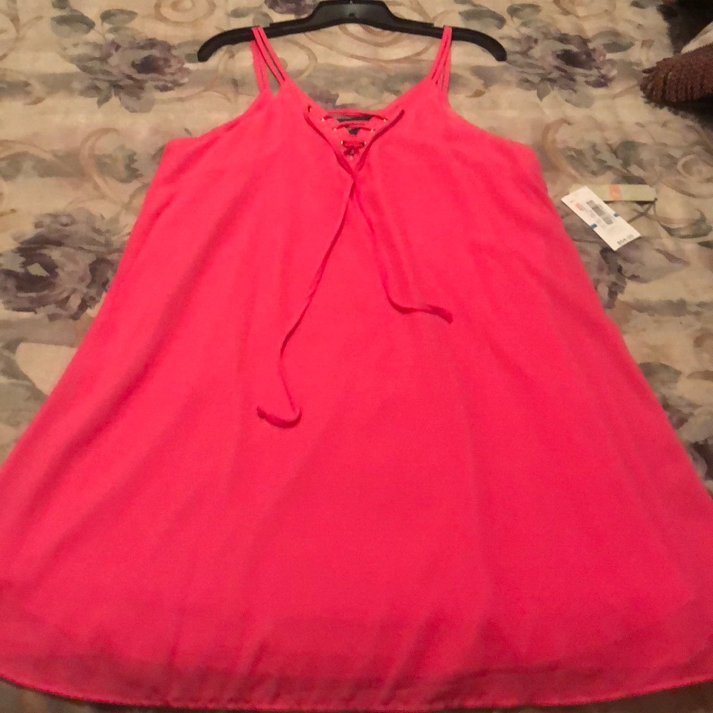NWT - Gianni Bini “Garden Party” Hot Pink Dress - Picture 2 of 6